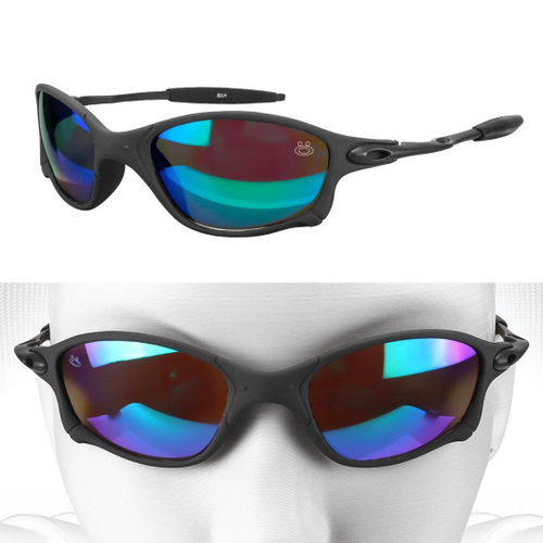 Oculos Oakley Juliet Xmetal Vermelha Doble X Mandrake no Shoptime