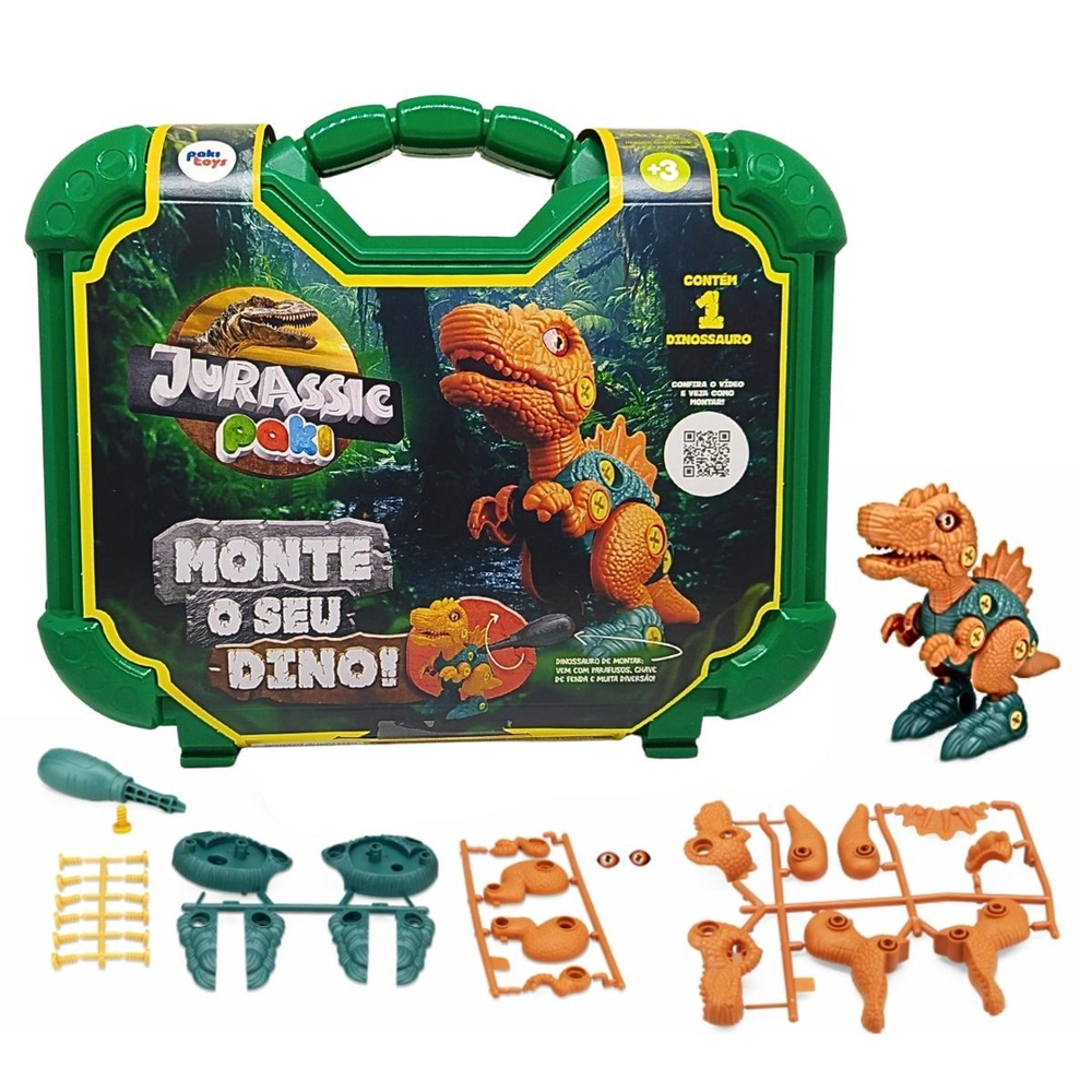 MALETA JURASSIC PAKI 1 DINO - PAKI TOYS - 1274