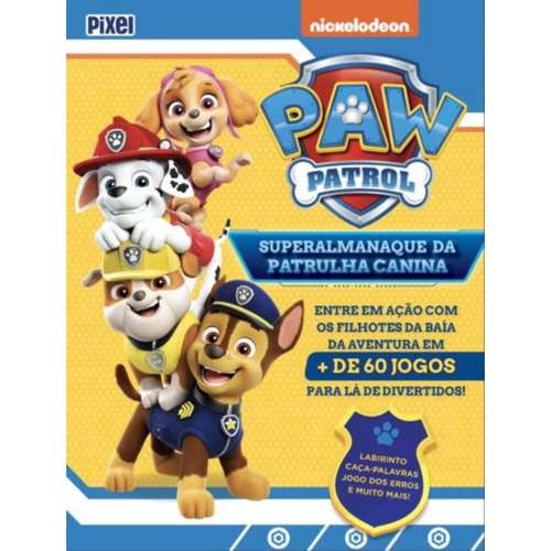 Patrulha canina - Livro de jogos em Promoção na Americanas