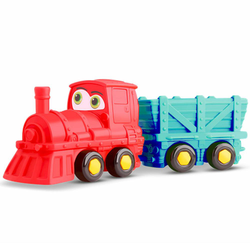 Trem Brinquedo Locomotiva Som E Luz 4 Vagoes - Dm Toys na Americanas  Empresas