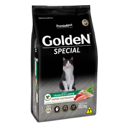 Ração Golden Special para Gatos Adultos Castrados Sabor Frango e Carne 10,1 kg é boa?
