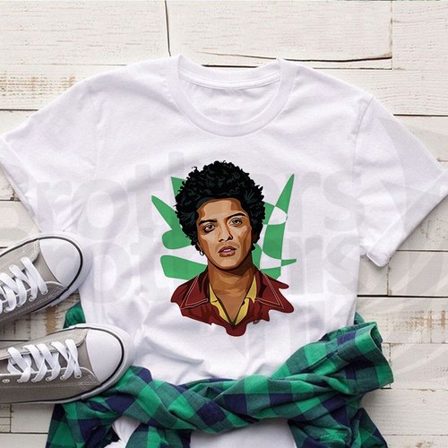 Camiseta Baby look Silk Sonic - Bruno Mars e Anderson Paak - Música - Show  - Pop - Moda