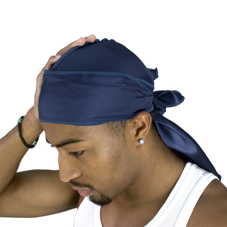 Bandana Durag Tug Touca de Amarrar Cetim Branca em Promoção na Americanas