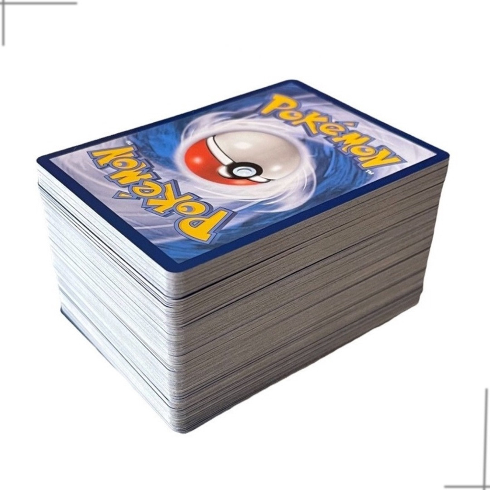 100 Cartas Pokemon Original Sem Repetições + brinde de 05 Cartas Brilhantes  em Promoção na Americanas