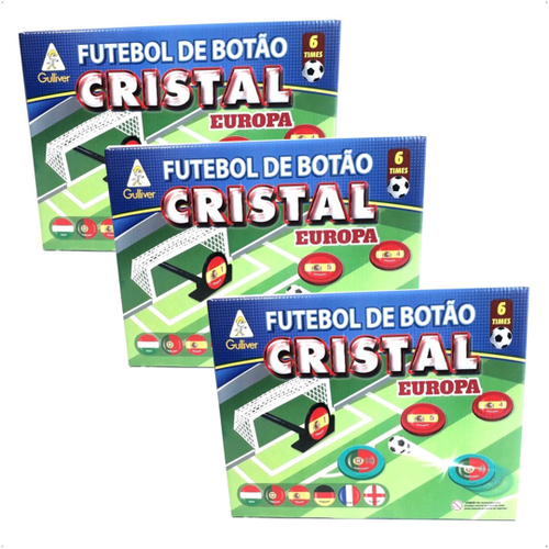 Futebol De Botão Cristal Brasil e Argentina-0382