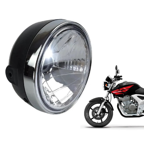 Farol Moto Cbx 250 Twister De 2001 Ate 2008 no Shoptime