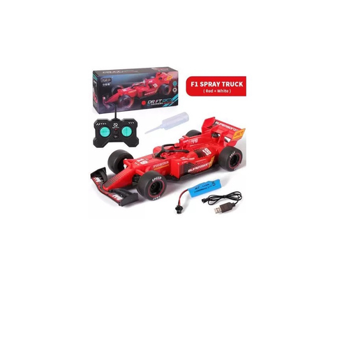 Carrinho De Controle Remoto Formula 1 Fumaça Grande