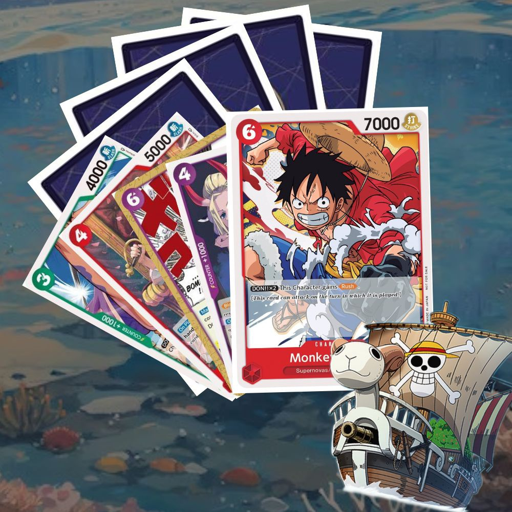 One Piece - LOTE 15- Card Game lote com 25 cartas., Lote