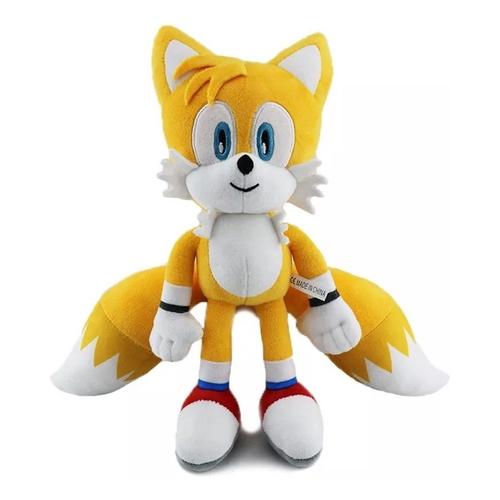 Pelucia Sonic Boneco Tails Knuckles Eggman Shadow Filme