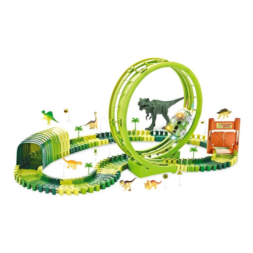 Pista Looping 360° Dinossauro Ataque T-Rex Braskit 0403