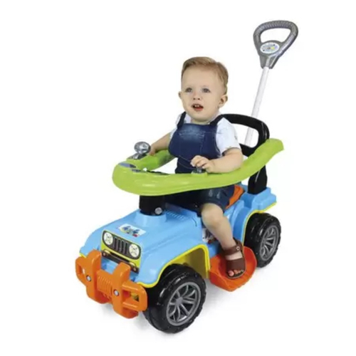 Smart Quad Passeio Pedal Quadriciclo Haste Carrinho Carro Infantil Criança  Meninos Meninas Presente Empurrador Bebê Velotrol