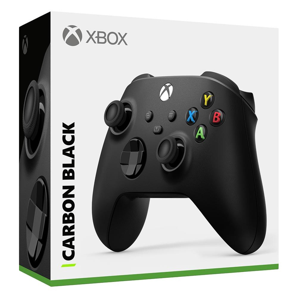 Imagem do produto Controle Sem Fio Xbox – Carbon Black em Americanas