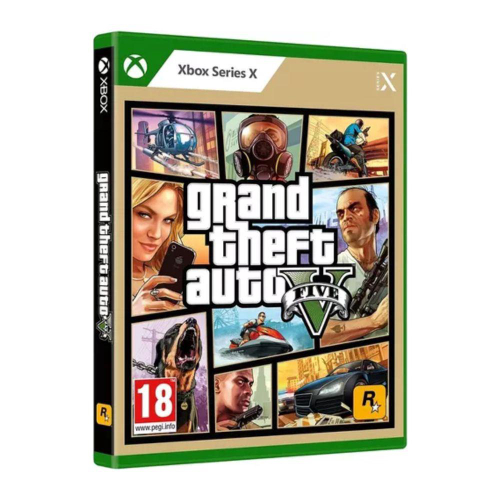 Jogo Grand Theft Auto V (GTA V) Xbox Series X Mídia Física