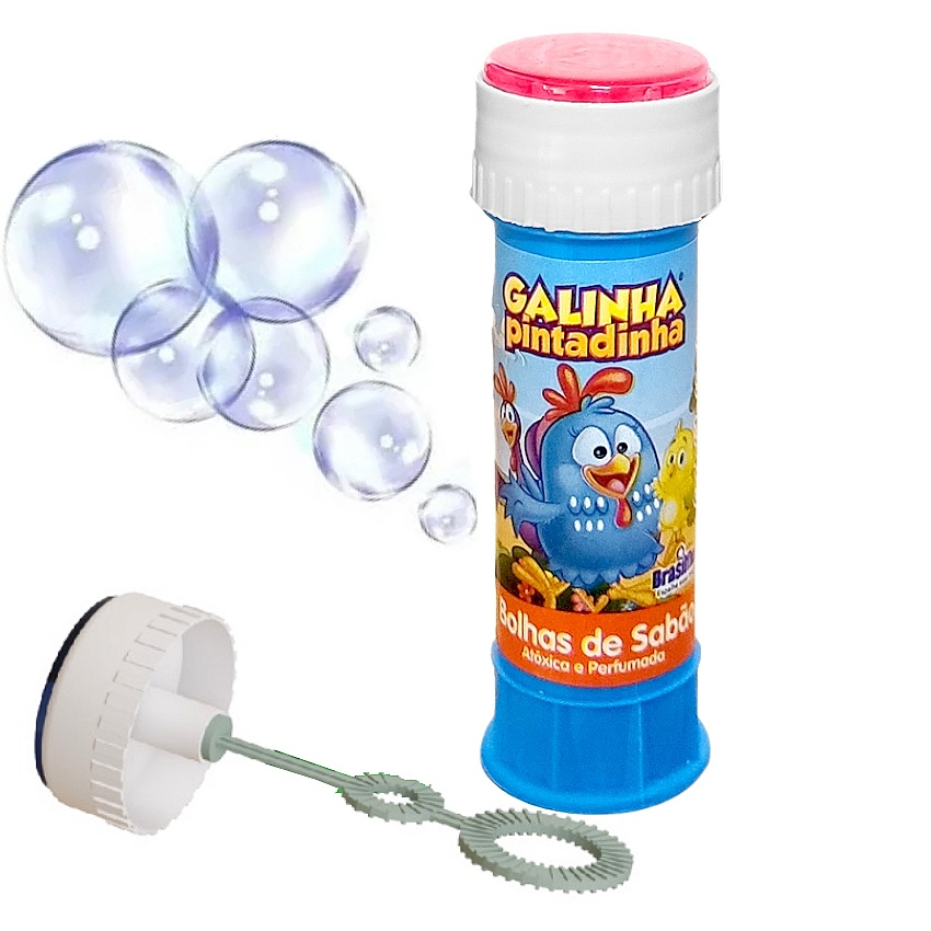 Bolha De Sabao Galinha Pintadinha 60ml C/jogo (2790847000550