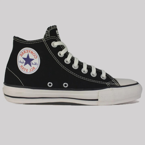 Tênis Converse Chuck Taylor All Star Cano Alto Preto Infantil em Promoção  na Americanas