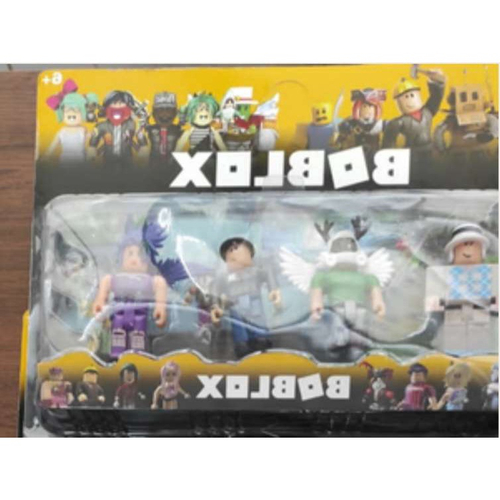 Kit roblox 4 personagens mais acessorios. no Shoptime