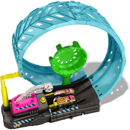 Hot Wheels Pista Monster truck Desafio 360 Brilha no Escuro na Americanas  Empresas