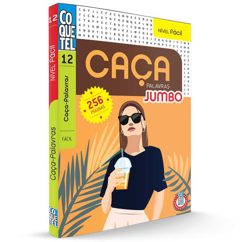 Coquetel - Caca-Palavras - Nível Fácil - Lvolume 33