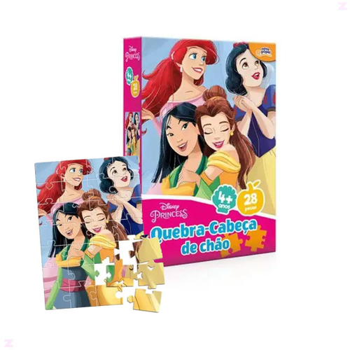 Jogo de Dominó Infantil - Princesas Disney - 28 Peças - Toyster em Promoção  na Americanas