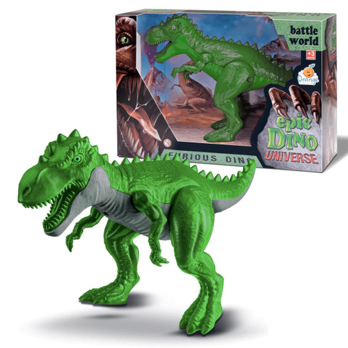 Dinossauros - Tiranossauro Rex Vinil Cor Verde Infantil - Vb173 Db Play