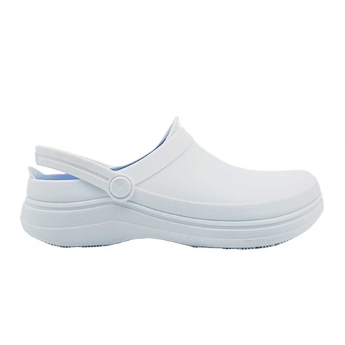 Crocs shops branco para enfermagem