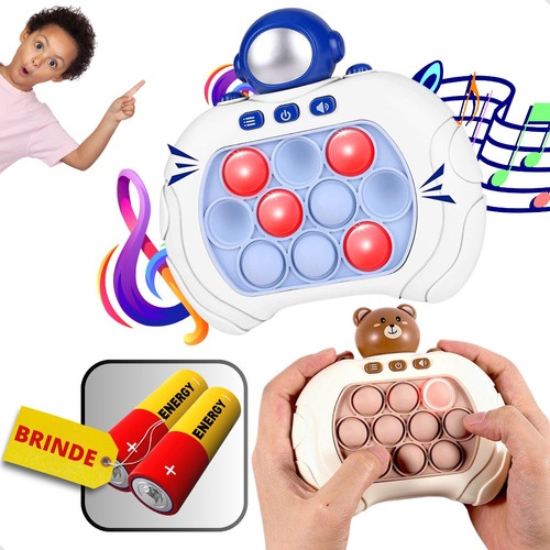 Popit Mini joguinho Eletrônico Anti Stress Jogo Infantil Memória em  Promoção na Americanas