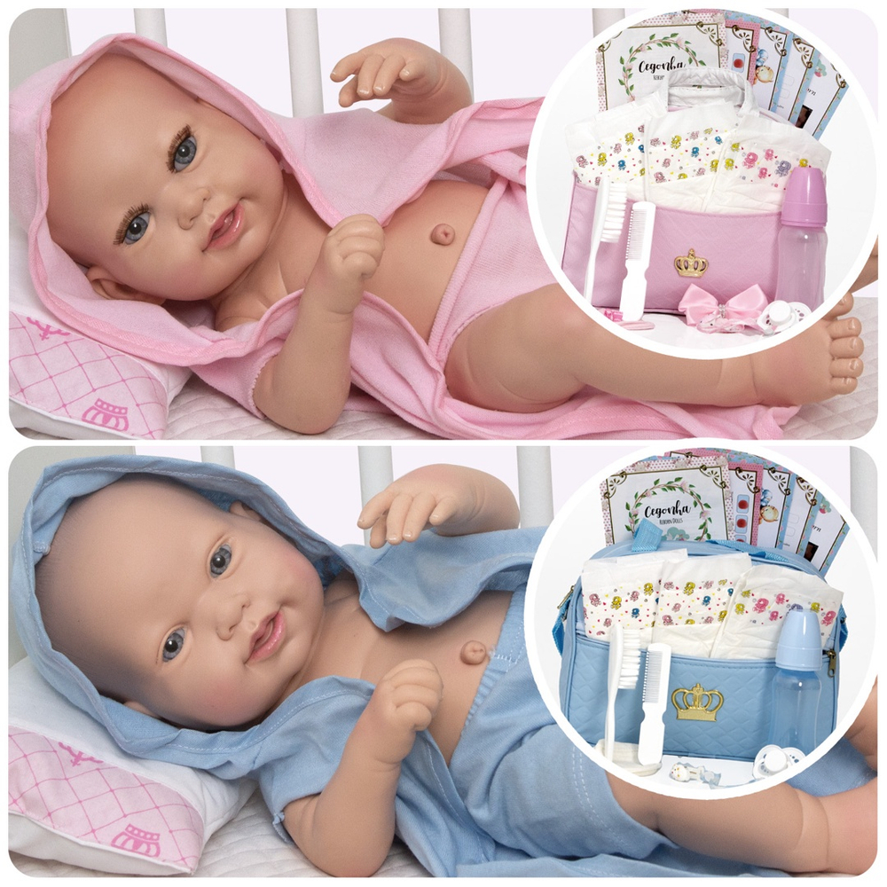 Roupa Boneca Bebê Reborn Realista De 42cm