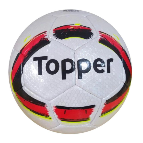 Bola de Futebol Society Topper Slick 22 - Amarela no Shoptime