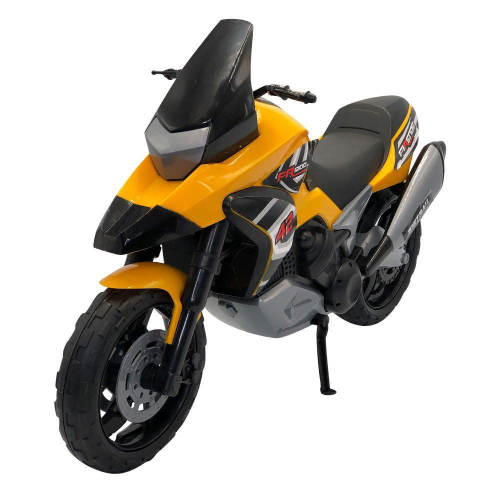 Moto de Motocross de Brinquedo com Apoio Off Road Adventure Trilha Infantil  Coleção - Amarelo em Promoção na Americanas