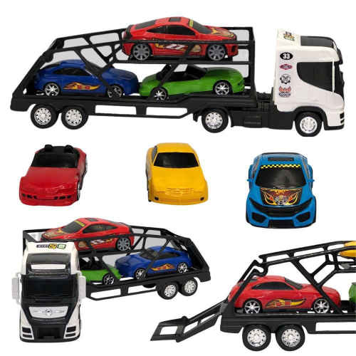 Caminhão de Brinquedo Cegonheiro Top Truck Super divertido - Tem Tem  Digital - Brinquedos e Papelaria, aqui tem!