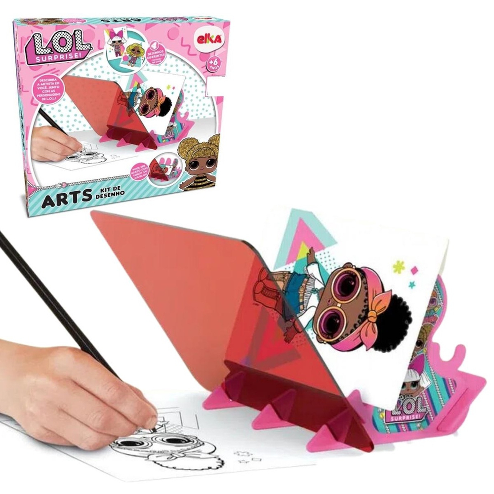 Kit Desenho Arts lol Surprise Desenvolvimento Infantil Elka em Promoção na  Americanas