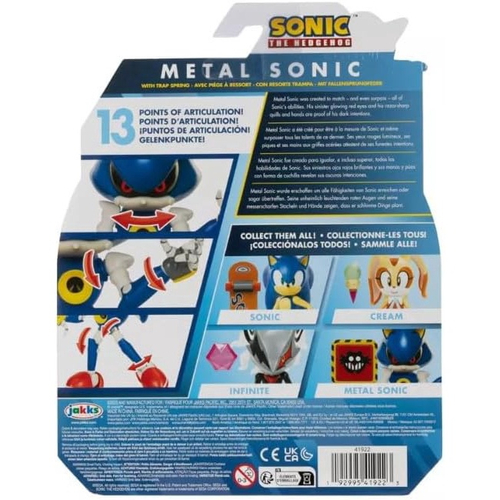 Boneco Sonic The Hedgehog Articulado Sonic Candide 3407 em Promoção na  Americanas