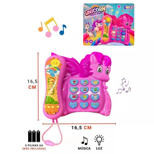 Brinquedo Pianinho Musical Educativos Piano Infantil com Som e Luzes e Alça  para Segurar Rosa em Promoção na Americanas