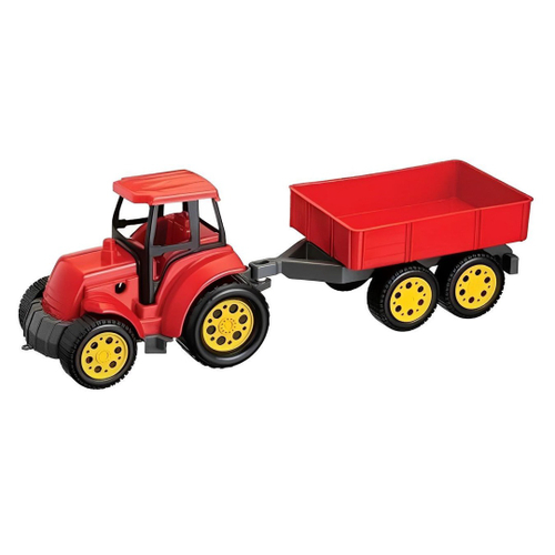 Trator Brinquedo Infantil Menino Caçamba Agrícola - Vermelho em Promoção na  Americanas