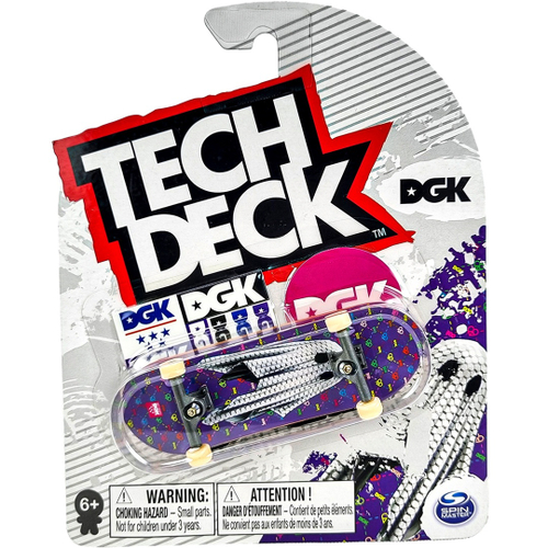 Skate De Dedo - Tech Deck - Real Skateboard A Vermelho - Sunny - D