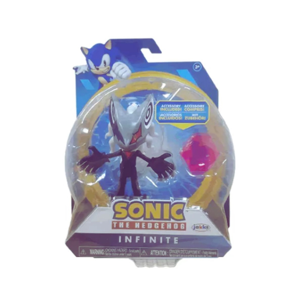 Sonic - Boneco do Super Sonic 4.0 Polegadas - Candide - Bonecos