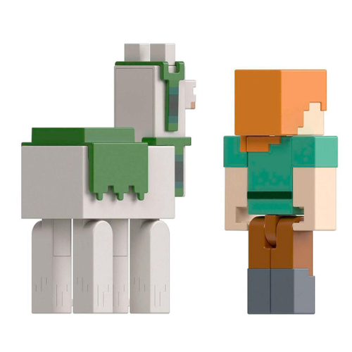 Boneco Minecraft Alex E Lhama - Mattel em Promoção na Americanas