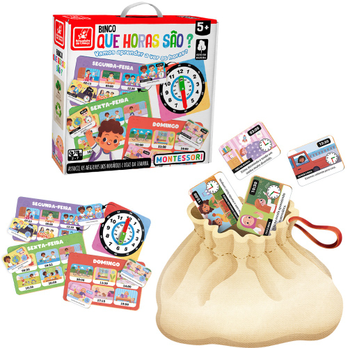 Mini Bingo Joguinhos de Bolsa - BABEBI - Jogo Bingo Infantil