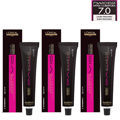 Tonalizante Richesse 7 Louro, Loreal