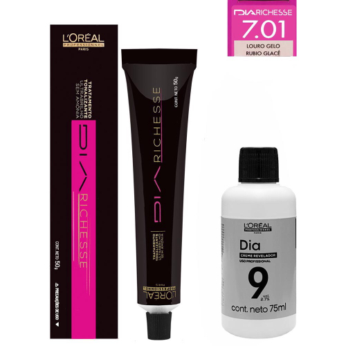 Tonalizante diarichesse 9.01 milksake gelo loreal professionnel