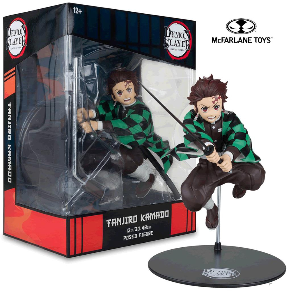 Figura Demon Slayer Tanjiro Kamado Anime Mcfarlane Toys 2235 na Americanas  Empresas