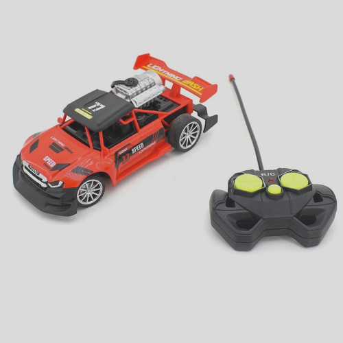 Carro Controle Remoto LXZ Car Com Luz E Efeito Fumaça DMTOYS J.A