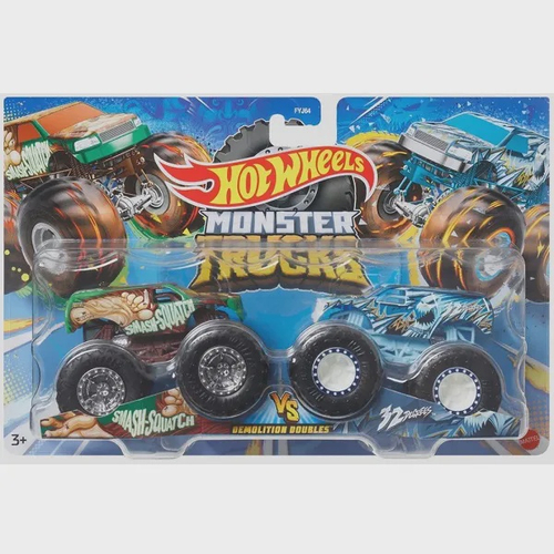 Carro Fun Hot Wheels Monte Seu Monster Truck Vermelho - F0082-6