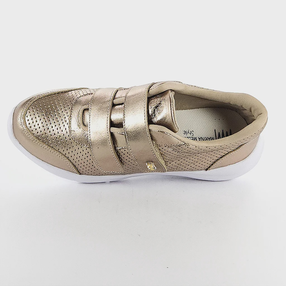 Tenis marina hot sale mello dourado