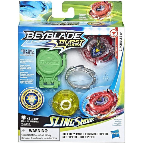 Beyblade Burst Turbo Sling Shock Kit Elemento X Hasbro E6780 em Promoção na  Americanas