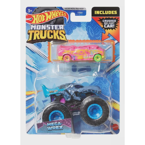 Carrinho Hot Wheels Monster Truck Mega Wrex 1:64 - Mattel em