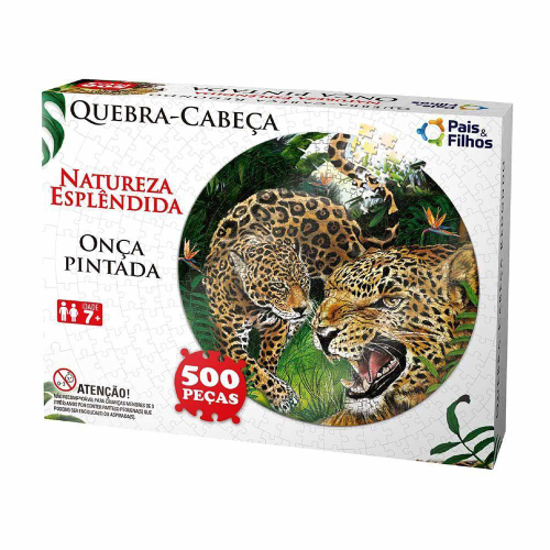 Quebra-Cabeca Natureza 50 Pecas em Promoção na Americanas