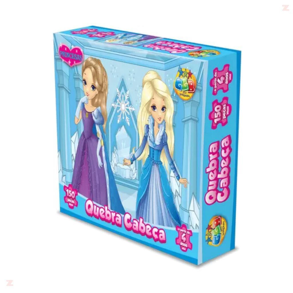 NP QUEBRA-CABECA 150 PCS PRINCESAS / 8008