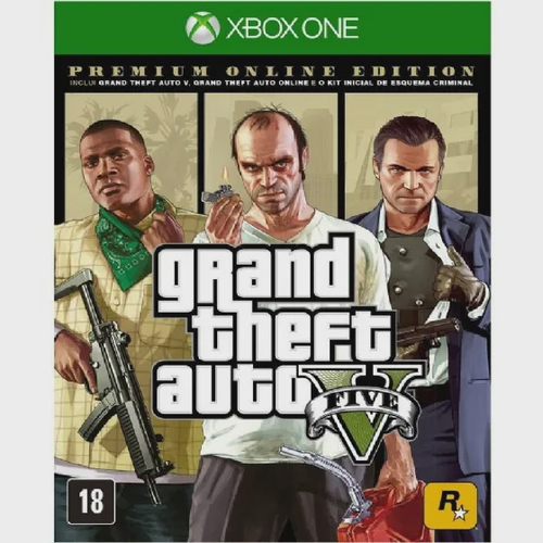 Jogo GTA 5 Grand Theft Auto V Xbox 360 Midia Fisica Original Novo