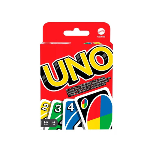 Jogo de Mesa Cartas Uno Minimalista Preto Original - Mattel